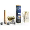 Image de Boite Cadeau 6 Glacons Granite Whisky + Pince Hetre On The Rocks - Cbr