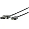 Image de Mobilis - Cable USB de type-C - 24 pin USB-C pour USB - 1 m