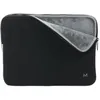 Image de Housse de Protection para Ordinateur Portable 12.5-14 / MacBook 13 - Pochette en Mousse à Mémoire de forme - Noir/Gris - MOBILIS