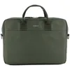 Image de Sacoche pour Ordinateur Portable 11-14 Sac à Bandoulière PC/Tablette Compatible MacBook 13 Aspect Cuir Kaki
