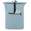 Image de Sac À Dos Roll-top Mobilis Pour Ordinateur Portable 14-16 Pouces 16 L Bleu Clair