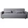 Image de Canapé scandinave convertible 3 places en tissu gris copenhague