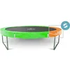 Image de Coussin de protection des ressorts pour Trampoline JUMP4FUN - ø185cm - Réversible Orange/Vert - Montage facile