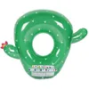 Image de Bouée Gonflable Ronde - Air My Fun - Cactus ø130cm - Ultra Confort et Flotteur Deluxe