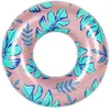 Image de Bouée Gonflable Ronde - Air My Fun - Plantes Tropicales - ø130cm