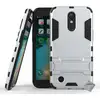Image de Housse Etui Coque Rigide Anti Choc Pour Lg K10 (2017) + Film Ecran - Argent