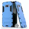 Image de Housse Etui Coque Rigide Anti Choc Pour Samsung G950f Galaxy S8 + Film Ecran - Bleu Clair