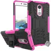 Image de Housse Etui Coque Rigide Anti Choc Pour Lenovo K6 Note + Verre Trempe - Rose