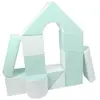 Image de Blocs En Mousse Velinda Set 11 30x30x30 60x30x30 Multicolor Autres
