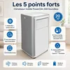 Image de Climatiseur mobile - STRAßE TECH - PowerClim 400 Soundless - 9000 BTU/h - 20 m² - écran tactile & télécommande