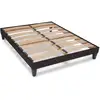 Image de Sommier À Lattes En Bois Kit15 140x190 Cm Coloris Gris Livré En Kit