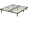 Image de Sommier kit en bois et acier Noir 180x200 cm