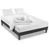 Image de Pack Eupraxie 160x200 cm Matelas Mousse + Sommier Bois + Accessoires