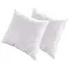 Image de Lot De 2 Oreillers Pour Hôtel 5 Étoiles - Percale Blanche Palace-taille 60x60 Cm