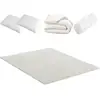 Image de Pack Douce Nuit Surmatelas + Protège Matelas + Couette + Oreiller 160x200 Cm