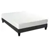 Image de Ensemble Matelas Ferme 21cm À Mémoire De Forme Et Sommier 30cm En Bois Absolu-160x200