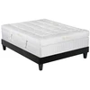 Image de Ensemble Hôtelier Matelas Ferme 33cm À Mémoire De Forme Et Sommier 30cm En Bois Empereur-180x200