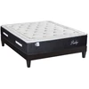 Image de Ensemble Matelas Ferme 30cm À Ressorts Ensachés Et Sommier 30cm En Bois Privilège-160x200