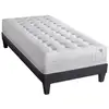 Image de Ensemble Matelas Ferme 24cm À Mémoire De Forme Et Sommier En Bois Châtelet-90x190