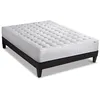 Image de Ensemble Châtelet 160x200 cm Matelas Mousse + Sommier Bois