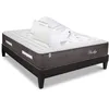 Image de Pack Privilege 160x200 Cm Matelas Ressorts Ensachés + Sommier + Accessoires