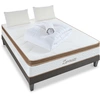 Image de Pack Zermatt 180x200 Cm Matelas Mémoire De Forme + Sommier + Accessoires