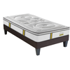 Image de Ensemble Matelas Ressorts Ensachés Et Sommier En Bois