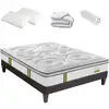 Image de Pack Prêt À Dormir Avec Matelas À Ressorts Ensachés