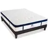Image de Ensemble Suite Princiere 140x200 Cm Matelas Micro-ressorts + Sommier Bois