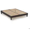 Image de Sommier en kit en kit tissu gris anthracite - 180x200 cm