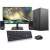 Image de PC de bureau - AMD - Ryzen 3 3200G - SSD 960GB - 8GB RAM - Écran 22 Full HD