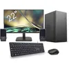 Image de PC de bureau - AMD - Ryzen 7 5700G - SSD 960GB - 8GB RAM - Écran 22 Full HD