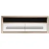 Image de ROMA Meuble TV 2 tiroirs coulissants 120x53 cm