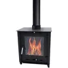 Image de SOLARIS Poêle à bois à accumulation 88 - 12 kW - bûches de 45 cm - rendement élevé