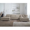 Image de Vermont - Canapé Panoramique D'angle Droit - 7 Places - Xxl - Beige
