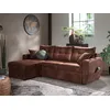 Image de Astoria - Canapé D'angle Réversible - Convertible Avec Coffre - Style Industriel - 4 Places - Marron