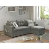 Image de Astoria - Canapé D'angle Réversible - Convertible Avec Coffre - Style Contemporain- 4 Places - Gris Clair