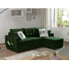 Image de Astoria - Canapé D'angle Réversible - Convertible Avec Coffre - Style Contemporain- 4 Places - Vert