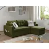 Image de Astoria - canapé dangle réversible - convertible avec coffre - style contemporain- 4 places - Vert Olive