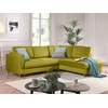 Image de Brooke - Canapé D'angle Droit - Convertible - 5 Places - En Velours - Vert Olive