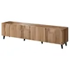 Image de Come - meuble TV - effet bois - 4 portes - 200 cm - Bois