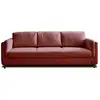 Image de Brooke - canapé 3 places - convertible - en velours - lisa design - rose BROOKE