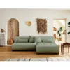 Image de Onyx - canapé modulable dangle réversible 4 places - en tissu - Vert sauge
