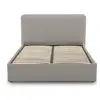 Image de Goyave - lit coffre - 140x190 - en tissu - sommier inclus - best mobilier - beige GOYAVE