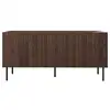 Image de Salvador - buffet bas - effet bois - 3 portes - 150 cm - best mobilier - bois SALVADOR