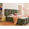 Image de Torreon - Lit Coffre - 140x200 - Sommier Inclus - En Velours - Vert