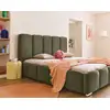 Image de Torreon - Lit Coffre - 180x200 - Sommier Inclus - En Velours - Vert