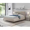 Image de Mendoza - Lit Coffre - 180x200 - Sommier Inclus - En Velours - Beige