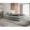 Image de Kingston - Lit Coffre - 180x200 - Sommier Inclus - En Tissu Bouclette - Blanc