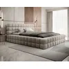 Image de Kingston - Lit Coffre - 180x200 - Sommier Inclus - En Tissu Bouclette - Beige